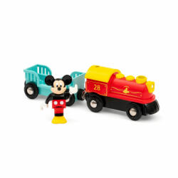 BRIO - Tren Mickey Mouse Pe Baterii (BRIO32265) - ejuniorul