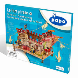 Papo Figurina Puzzle 3D Corabie Pirati (Papo60254) - ejuniorul