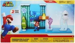 JAKKS Pacific Set de joaca Underwater Super Mario Nintendo (BFO400184) Figurina