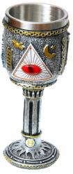 Tole 10 Imperial Pocal Medieval Masons 19cm 200ml decorat 360grade Tole 10 Imperial 39153