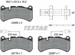 TEXTAR set placute frana, frana disc TEXTAR Q+ 2395503 (2395503)