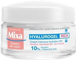 Mixa Hyalurogel Rich intenzíven hidratáló arcápoló krém, 50 ml