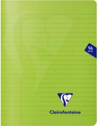 Clairefontaine Mymesys tűzött füzet, A4, 48 lap, vonalas, zöld (CAI245DictandoV)