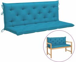 vidaXL Pernă bancă de grădină albastru deschis 150 cm material oxford (315020)