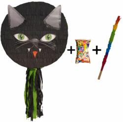 PinaStar Pinata cu bat si confetti Pisica Malefica, PinaStar