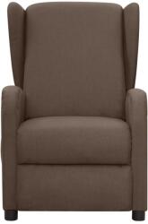 vidaXL Scaun de masaj, taupe, țesătură (342321)
