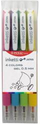 PENAC Stilouri Set 4 pixuri cu gel PENAC Inketti - culori asortate (P-BA3601EF-2WP4) - vexio