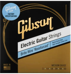 Gibson SEG-BWR11 Brite Wire 'Reinforced' 11-50