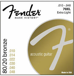 Fender 70XL 80/20 Bronze 10-48