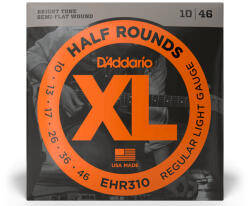 D'Addario EHR310 Half Rounds Regular Light Set 10-46