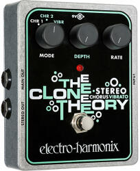 Electro-Harmonix Stereo Clone Theory analóg chorus/vibrato effektpedál