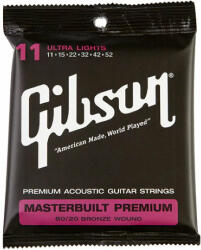 Gibson SAG-BRS11 Masterbuilt Premium 80/20 bronz 11-52