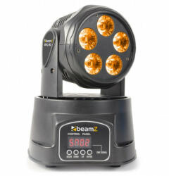 BeamZ MHL90 Mini Moving Head Wash 5x 18W LED mozgófejes lámpa