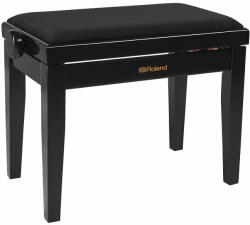 Roland RPB-220PE prémium fa zongorapad, velúr ülőfelülettel, állítható magassággal - magasfényű fekete