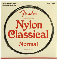 Fender 100 Nylon Classical Clear/Silver 28-43