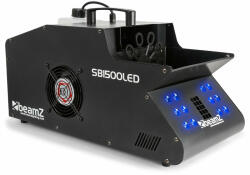 BeamZ SB1500LED nagy teljesítményű füst és buborékgép beépített RGB leddel - hangszerdiszkont