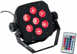 Soundsation PAR-10W-7-R LED PAR lámpa távirányítóval