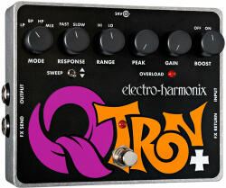 Electro-Harmonix Q-Tron Plus Envelope szűrő és effekt hurok pedál