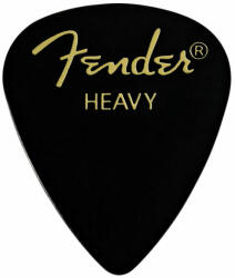 Fender 351 Shape Classic Black Celluloid gitárpengető - heavy