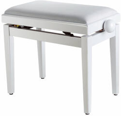 Soundsation SBH-103V WH fa zongorapad bársony ülőfelülettel - magasfényű fehér