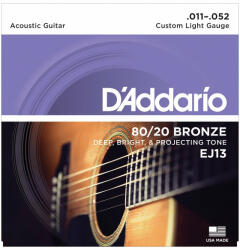 D'Addario EJ13 80/20 bronz 11-52