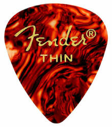 Fender 351 Shape Classic Celluloid gitárpengető - Shell thin