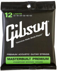 Gibson SAG-MB12 Masterbuilt Premium foszforbronz 12-53