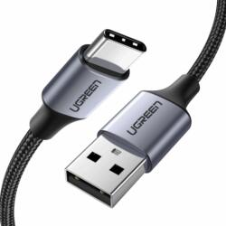UGREEN 60126 USB-A apa - USB-C apa 2.0 Adat és töltőkábel - Fekete (1m) (60126)
