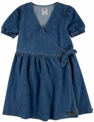 Levi's rochie din denim pentru copii culoarea albastru marin, mini, evazati PPYY-SUG06L_59X