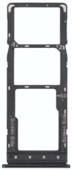  tel-szalk-192970872 Infinix Note 10 Pro / 10 Pro NFC fekete SIM & SD kártya tálca (tel-szalk-192970872)
