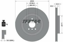 TEXTAR Disc frana TEXTAR PRO+ 92318105 (92318105)