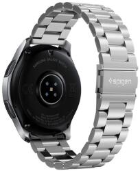 Spigen MODERN FIT pótszíj (univerzális, 22 mm fém, állítható) EZÜST Samsung Galaxy Watch 46mm (SM-R800N), Huawei Watch GT 2e 46mm, Huawei Watch GT 3 46mm, Realme Watch 2 Pro, Realme Watch S, R (600WB24981)