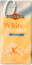 Quickbury cukormentes fehércsokoládé 75g