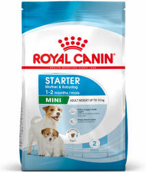 Royal Canin Royal Canin Size Pachet economic: 2 x saci mari Hrană uscată - Mini Starter Mother & Babydog (2 8 kg)
