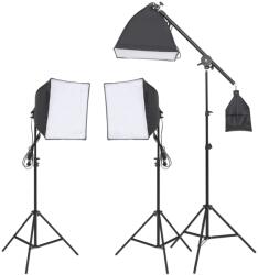vidaXL Set de iluminat pentru studio cu trepied și softbox (190232)