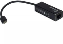 Inter-Tech Adaptor Retea Gigabit RJ45 USB 3.0 Type C Inter-Tech Argus IT-811 (IT-811) - sogest