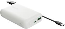 Tronic TPB 10000 A1 WH Powerbank, 10.000 mAh, gyorstöltő funkcióval, fehér színű