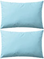 vidaXL Perne de exterior, 2 buc. , albastru deschis, 60 x 40 cm (132300)
