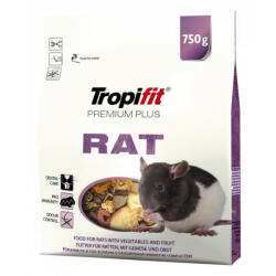 TropiFit Hrana pentru sobolani Tropifit Premium Plus Rat , 750g