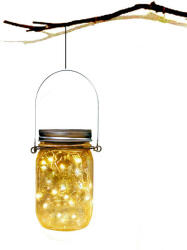 Masterled Napelemes LED füzér mini befőttesüvegben MasterLED (LEDM 0745)