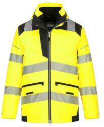Portwest PW3 Hi-Vis 5-in-1 kabát (PW367YBR4XL)