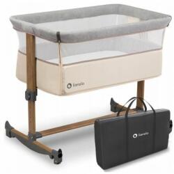 Lionelo - Patut Co-Sleeper cu balansare, Leonie, Beige Sand (LO-LEONIE_BEIGE_SAND) - exclusivmag