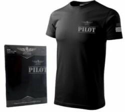ANTONIO T-Shirt a PILOT BL jelével, XL