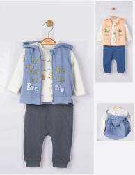 Tongs baby Set 3 piese: pantaloni, bluzita si vestuta pentru bebelusi, Tongs baby (tgs_4064)