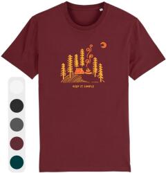 Under The Pines Tricou Unisex Keep it simple (camp on) - underthepines - 109,00 RON