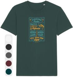 Under The Pines Tricou Unisex Fishing Rules - underthepines - 109,00 RON