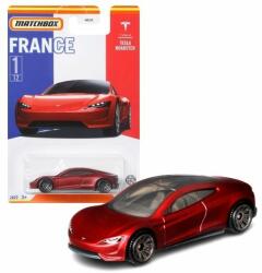 Mattel Matchbox - Franciaország kollekció - Tesla Roadster kisautó (HFH68)