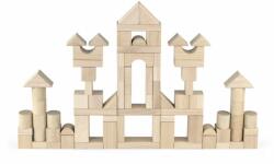 Viga Toys Set 75 cuburi de construit Viga, Jumbo natur, 35 cm
