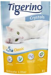 Tigerino Tigerino Crystals Classic Sensitive Nisip pentru pisici - fără parfum Pachet promoțional 6 x 5 l (cca. 12, 6 kg)