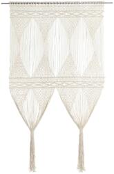 vidaXL Perdea macrame, 140 x 240 cm, bumbac (323978)